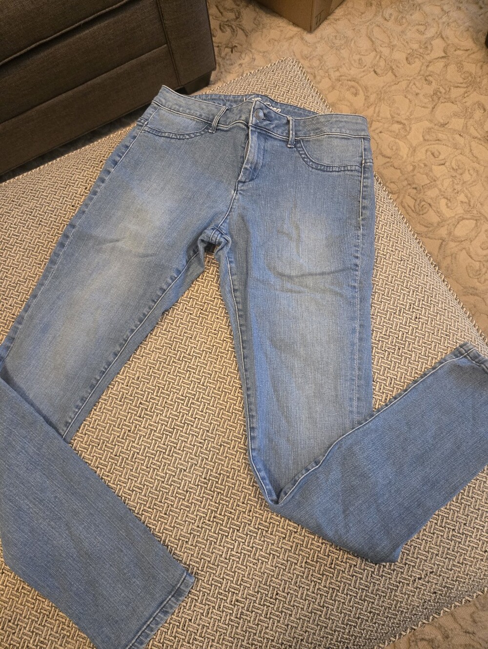 Victoria's Secret Light Blue Skinny Jeans